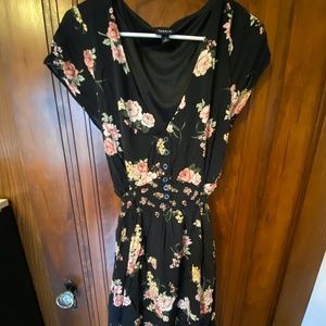Torrid Floral Tea Length Dress